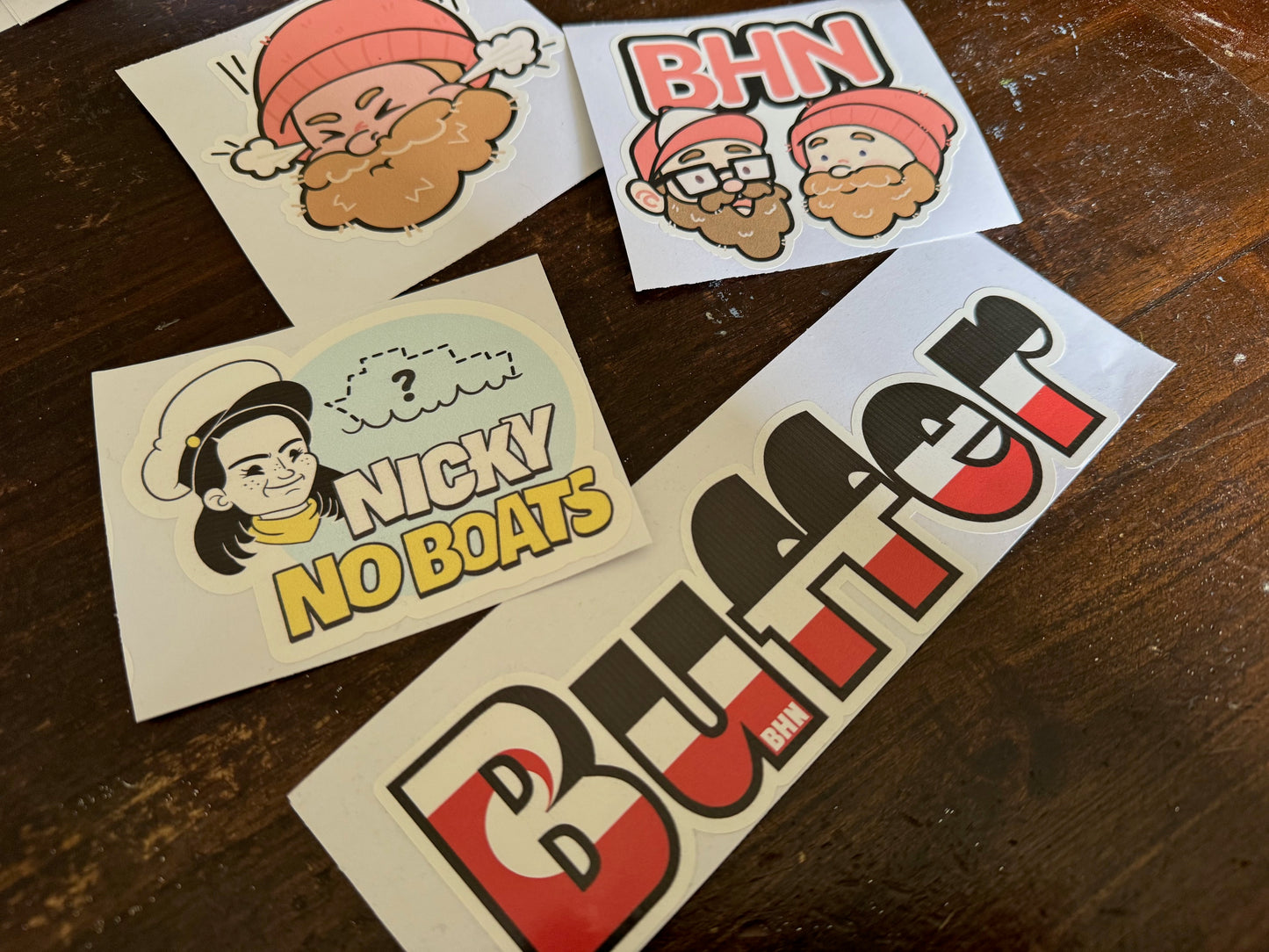 The BHN Sticker Multipack