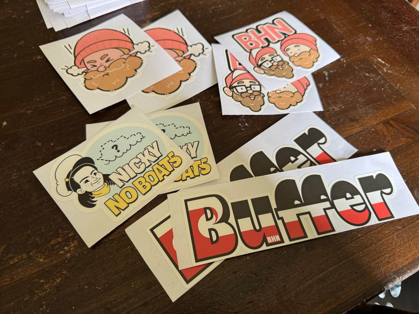 The BHN Sticker Multipack