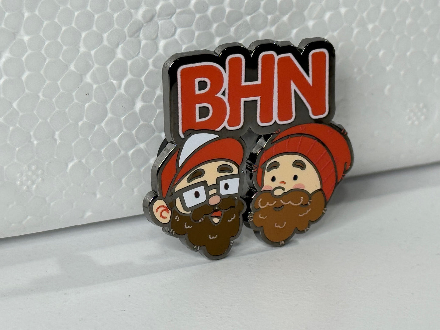 Pat & Chewie BHN Enamel Pin