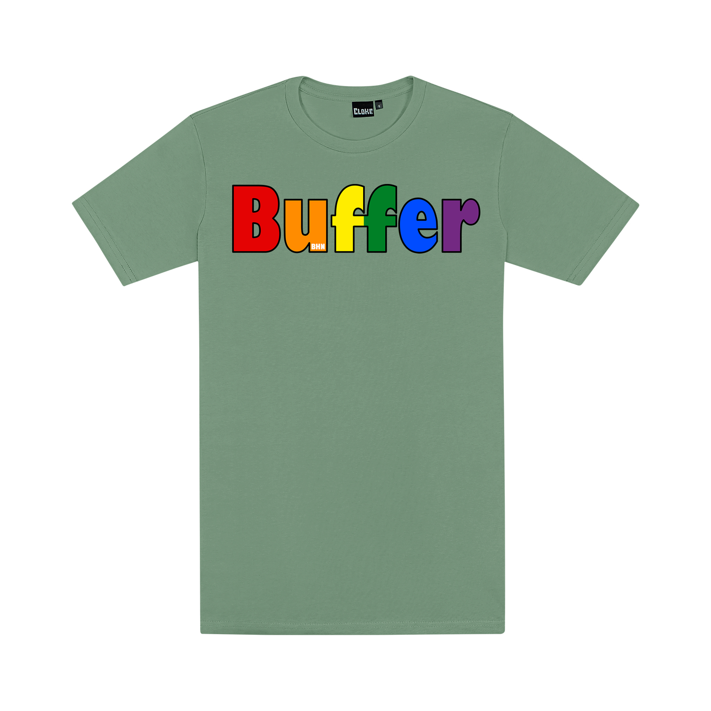 #BHN Rainbow 'Buffer' Tee