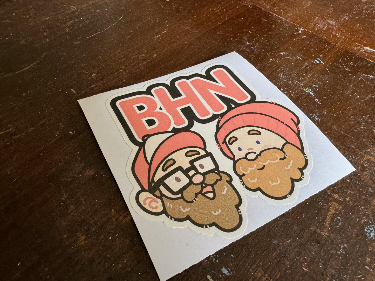 Pat & Chewie BHN Sticker