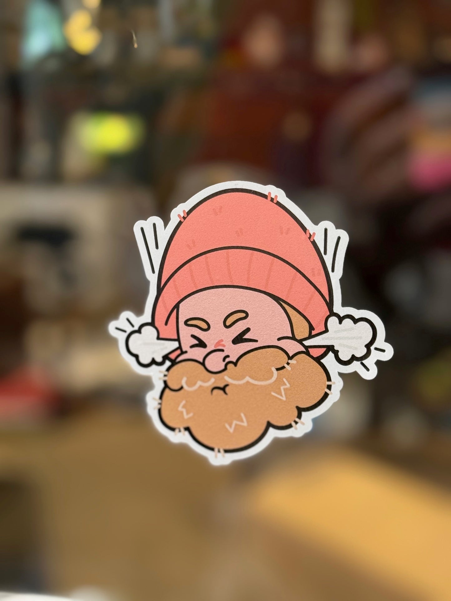 Chewie foo-foo Sticker