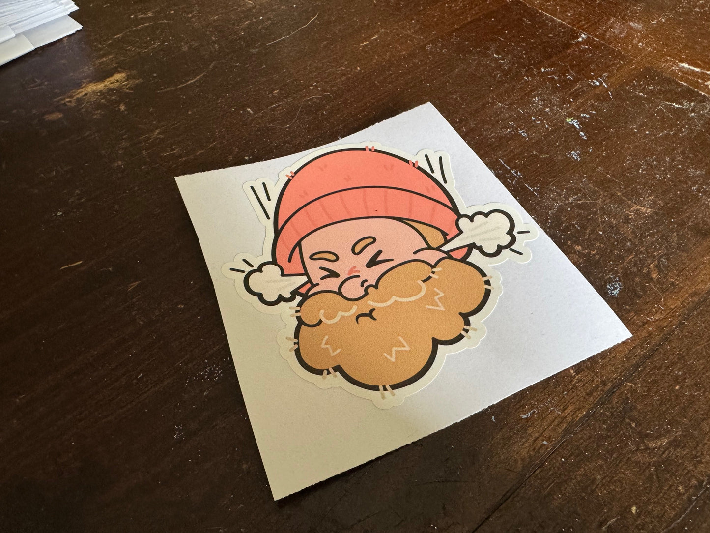 Chewie foo-foo Sticker