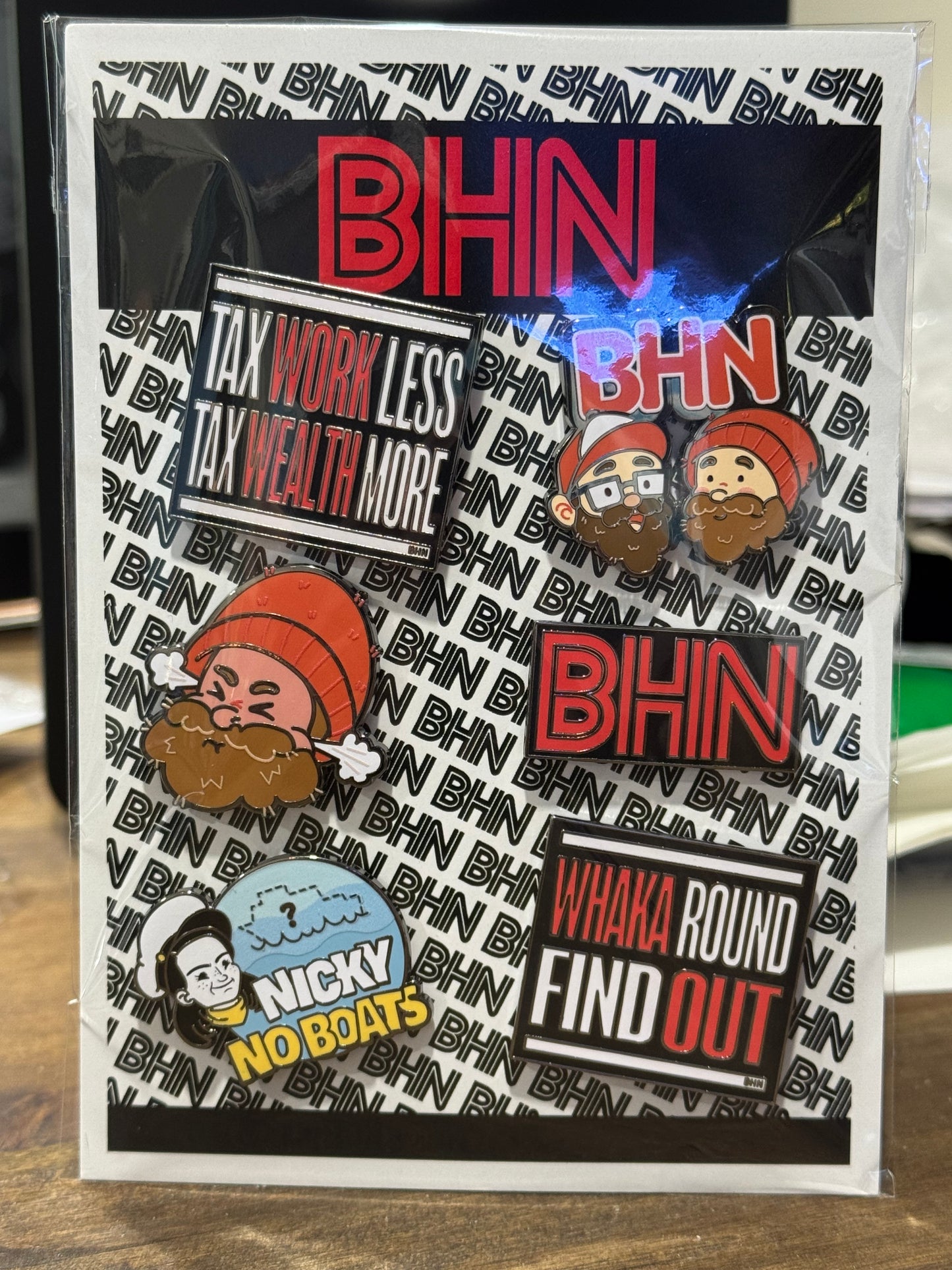 Enamel Pins "The Full House"