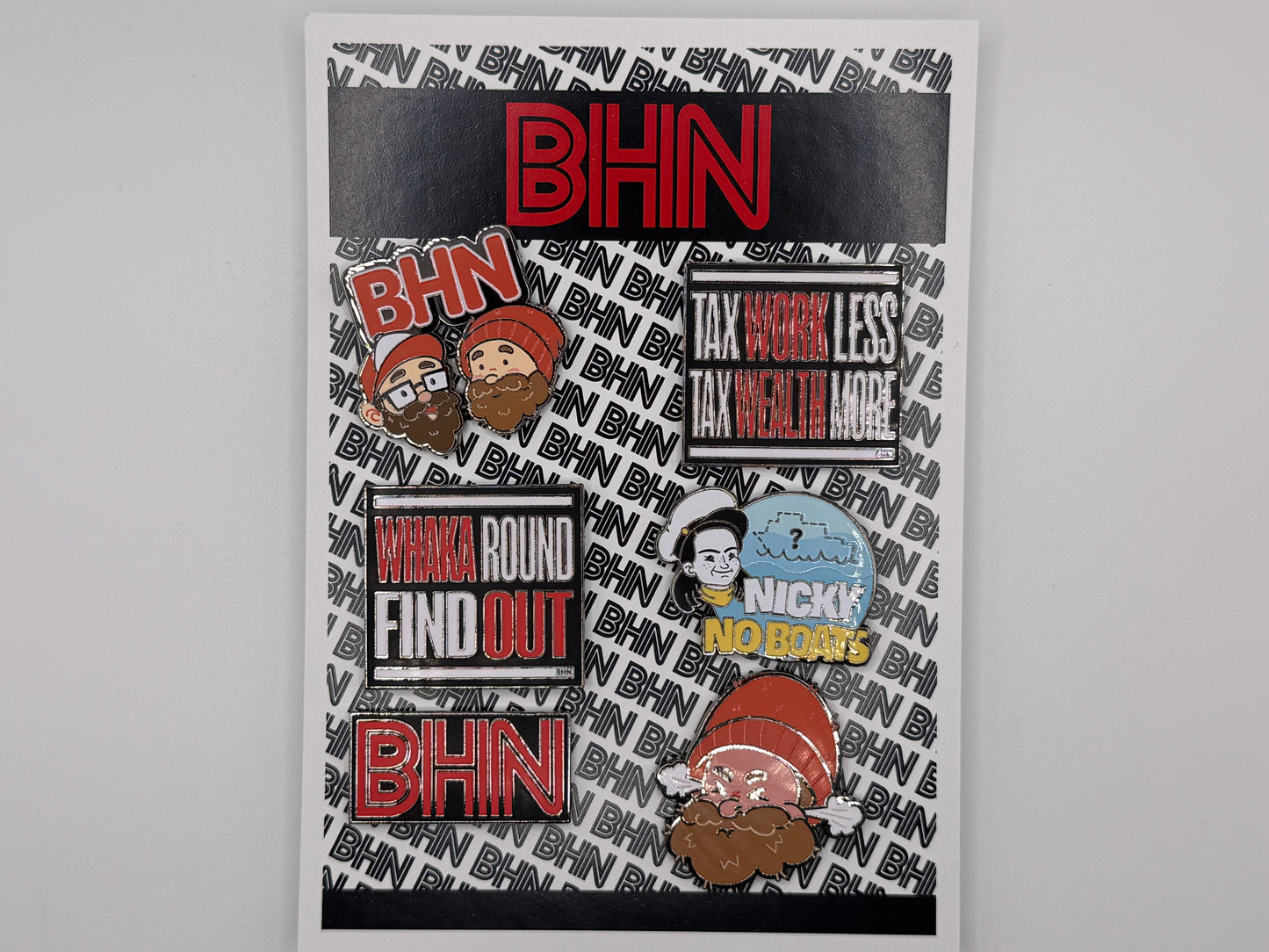 Enamel Pins "The Full House"