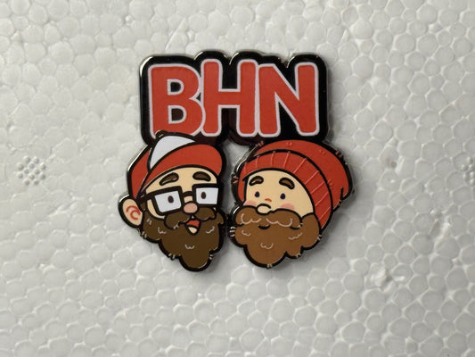 Pat & Chewie BHN Enamel Pin